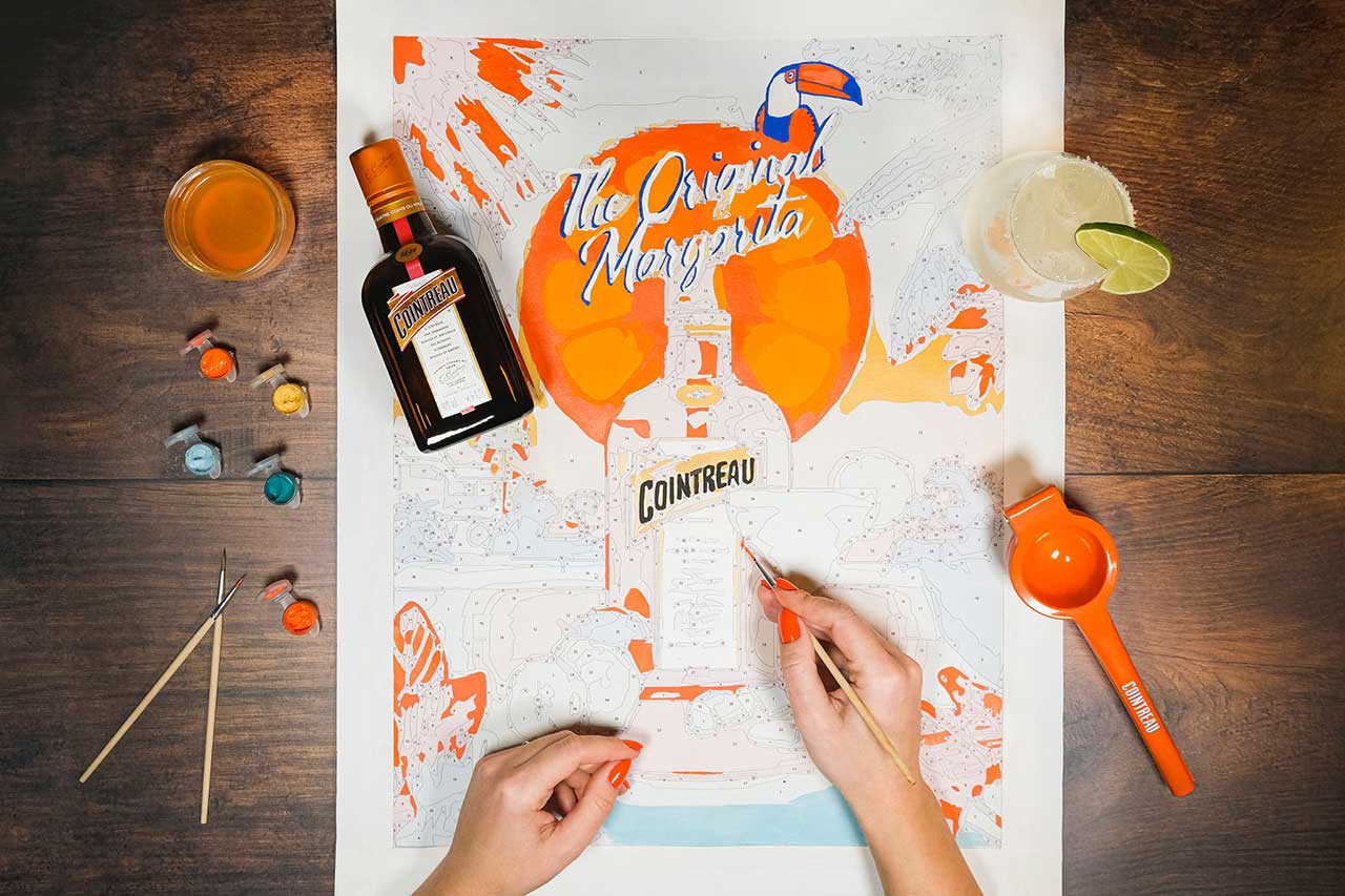 Découvrez la recette de la Margarita en Peinture par Numéros.