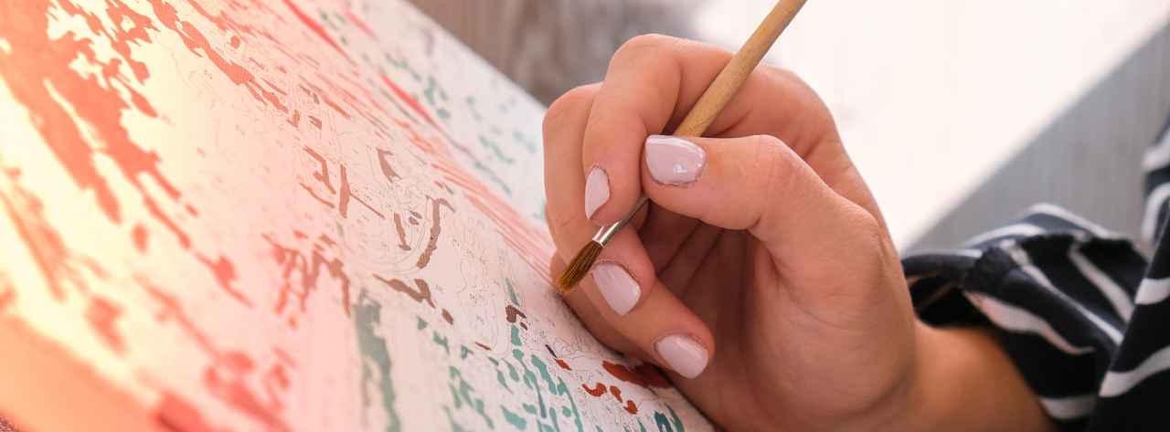 Peinture Par Numéro Facile | Débutants