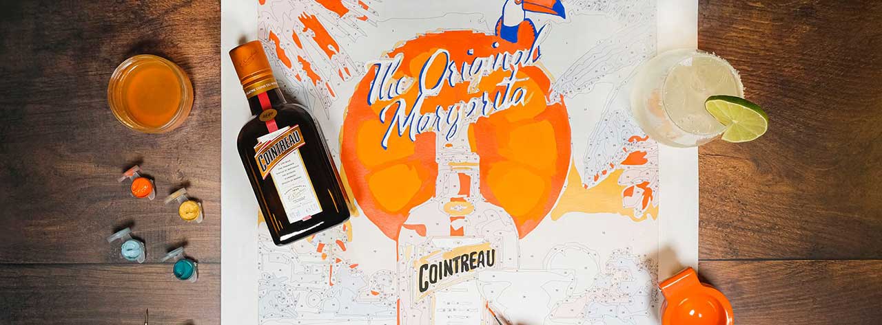 Découvrez la recette de la Margarita en Peinture par Numéros.
