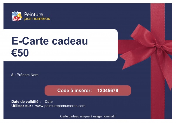 Carte cadeau 50