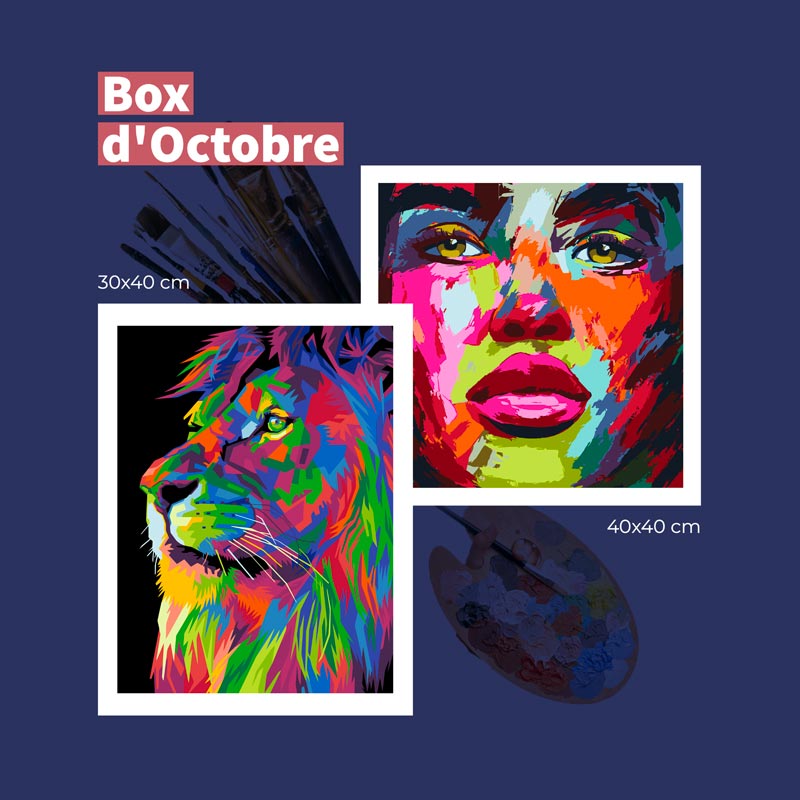 Box Découverte 1 Mois Octobre 2022 Pop Art