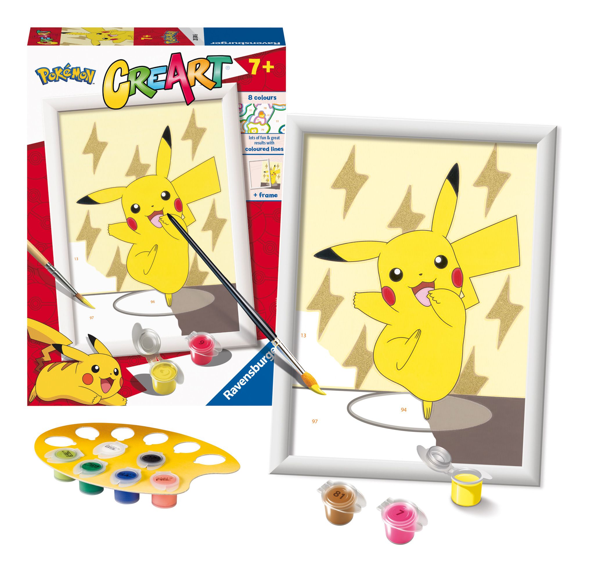 Ravensburger CreArt Peinture Par Numéros – Lago Maggiore – À Partir De 14 Ans – Kit Complet Avec Acryliques, Pinceau, Toile 30 Cm – Détente Garantie