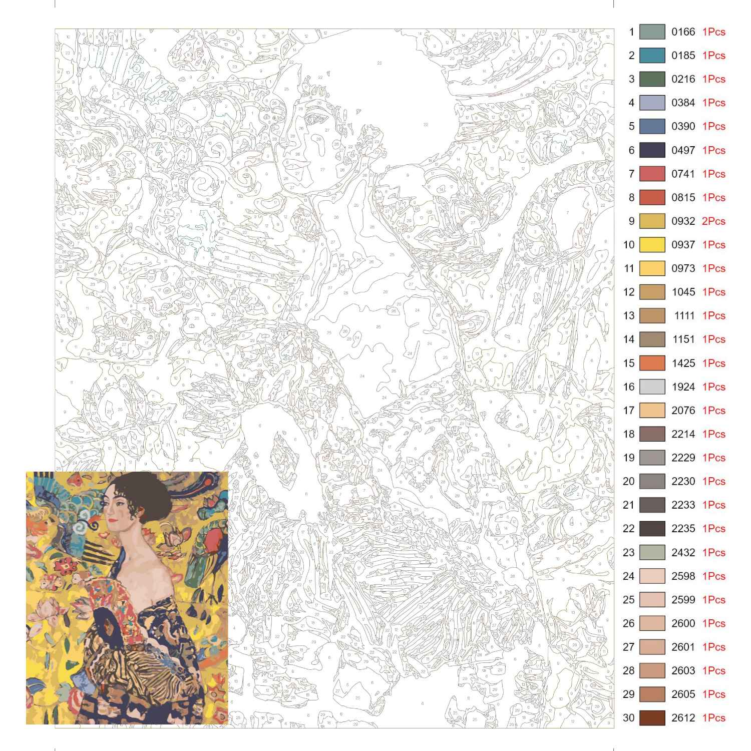 Retrouvez des Peinture par numéro artistes et peintures célèbres en ligne | Schipper