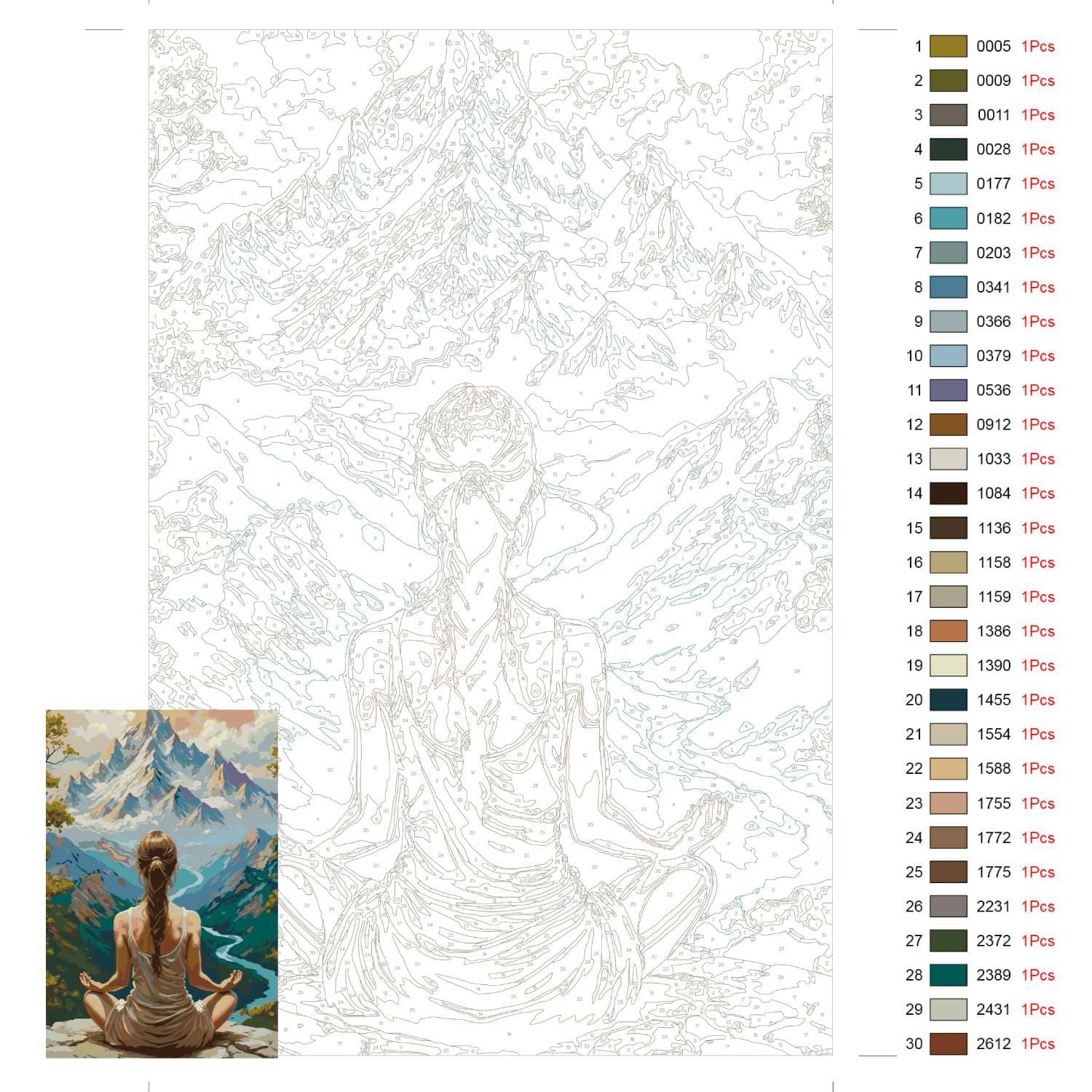 Kit De Peinture Diamant Complet Bouddha D'Or, 5D Diy Bouddha Fleuri Diamond Painting Kit Pour