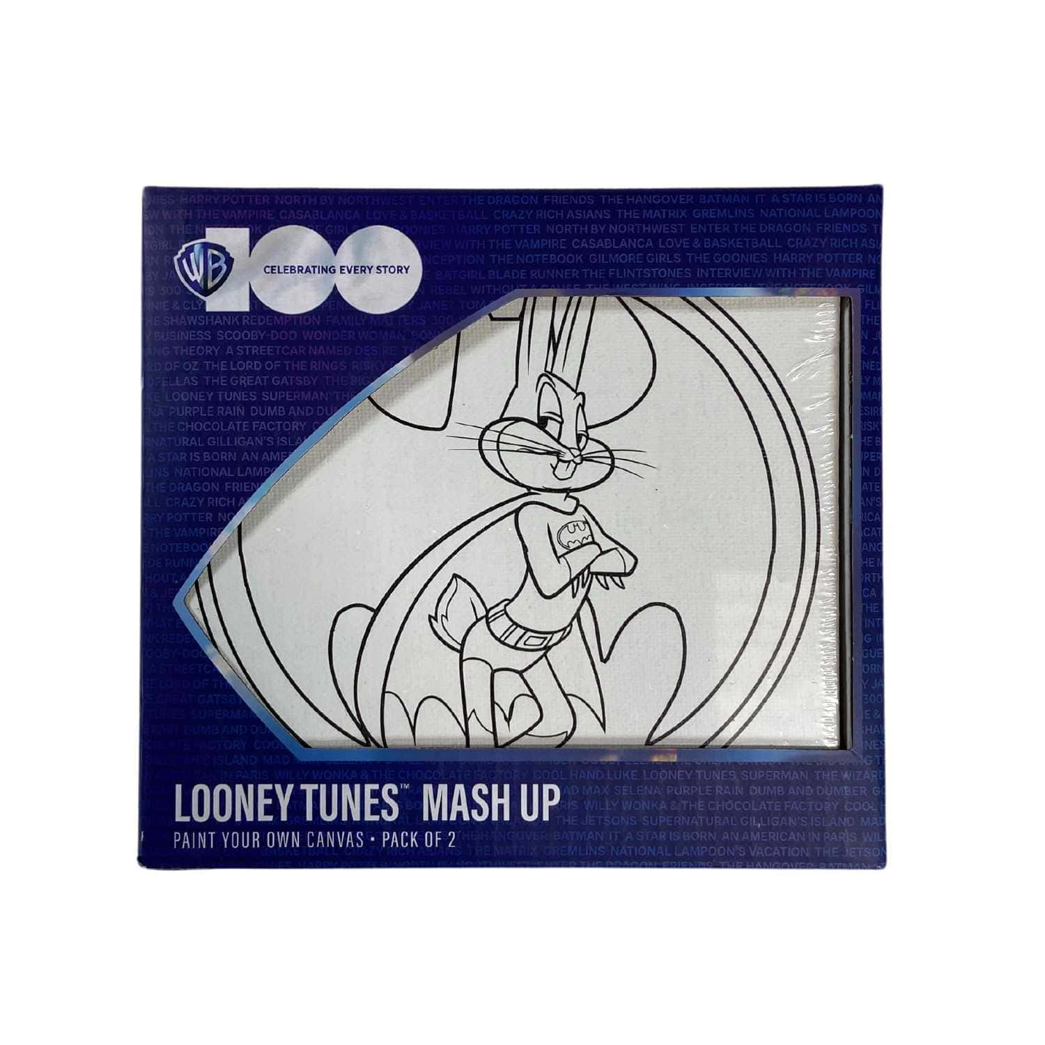 Pack de 2 peintures sur toile - Looney Tunes