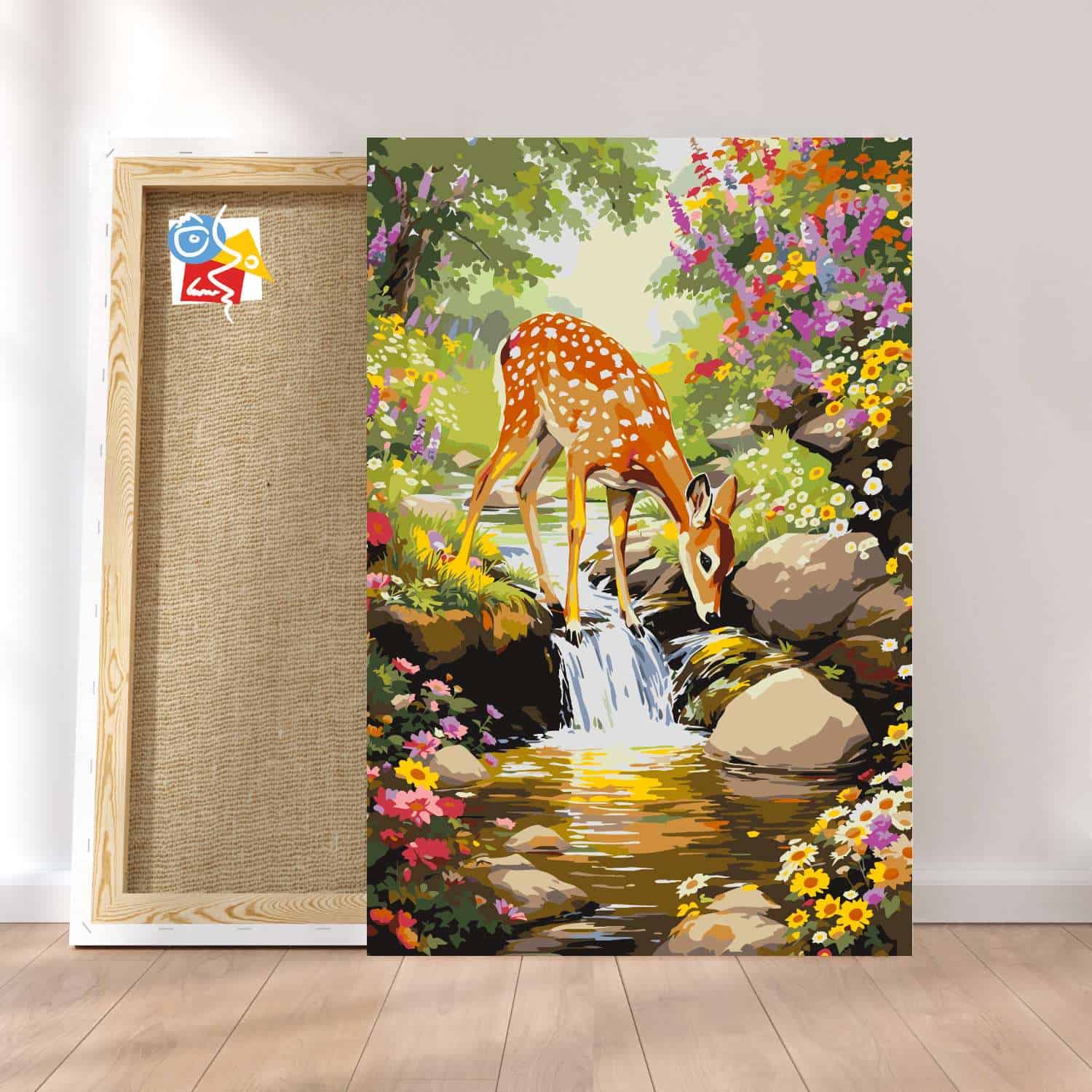 Kit de Peinture par Numéros Arbre du Nord, Peinture à l'Huile DIY sur Toile - Cadeau pour Adultes et Enfants 16x20 Pouces 40*50cm -- Fleurs (Sans Cadre Kit de Peinture par Numéros Arbre du Nord, Peinture à l'Huile DIY sur Toile - Cadeau pour Adultes et Enfants 16x20 Pouces 40*50cm -- Fleurs (Sans Cadre