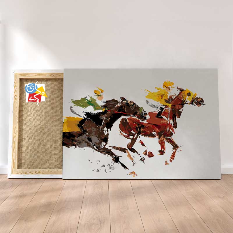 Deux Joueurs De Polo