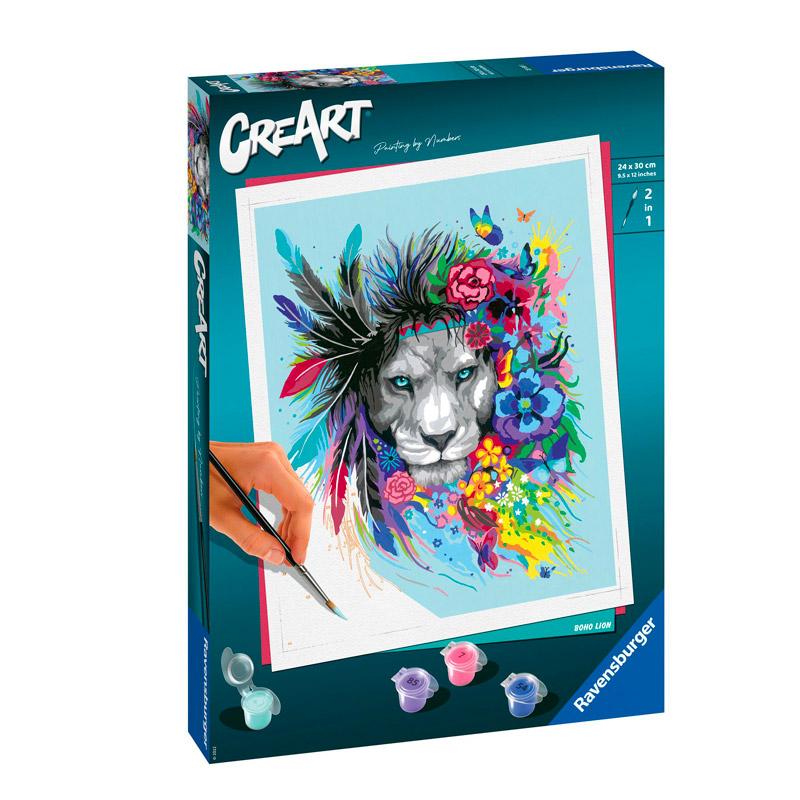 Ravensburger Creart - Lion Bohme 24X30Cm