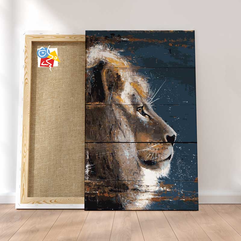 Lion Sur Bois