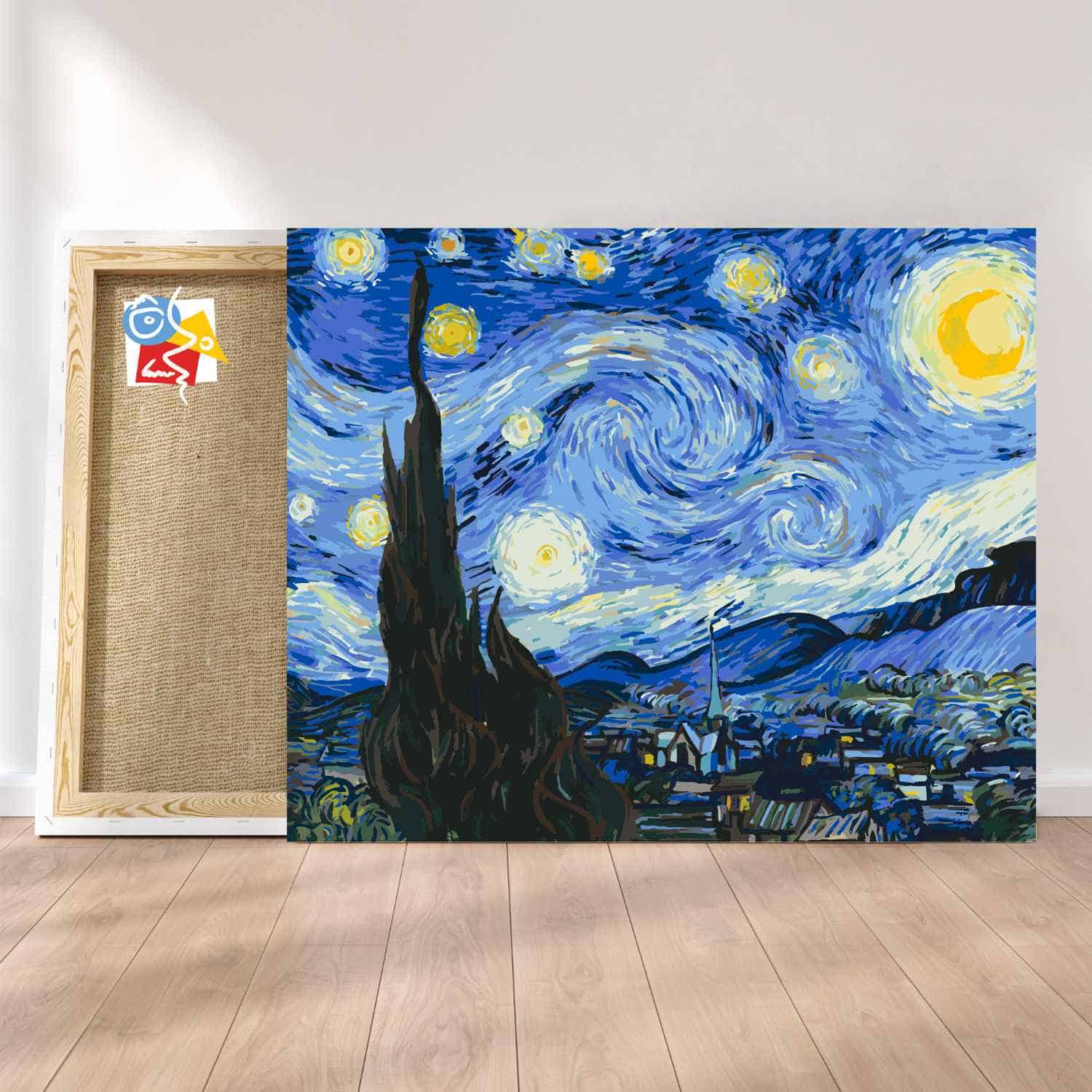 Coffret peinture acrylique Van Gogh Basic en bois pour s'initier