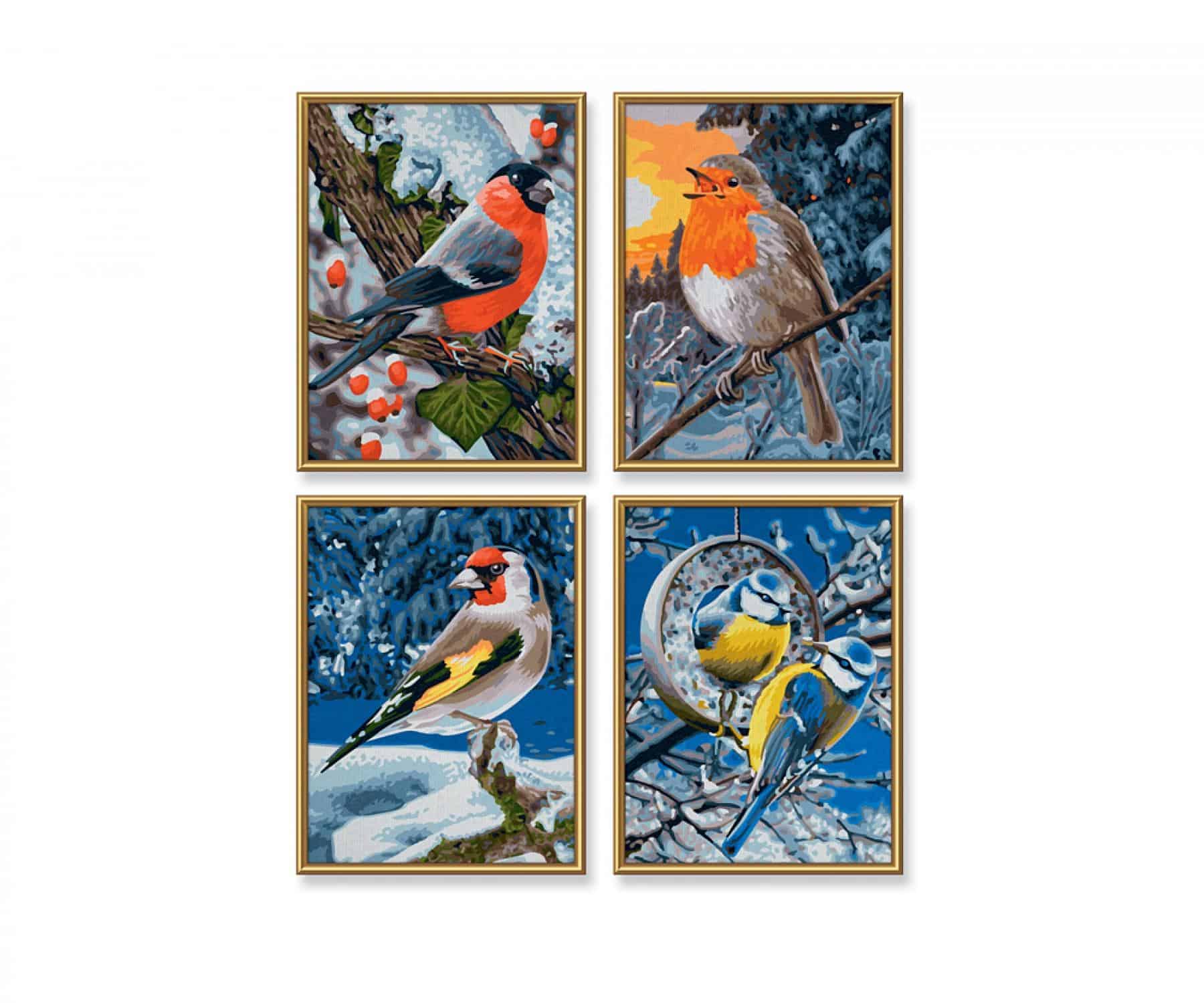 Peinture Par Numéros Schipper – Boulangerie De Noël – 40x50 Cm – Avec 36 Peintures Et Pinceau – Dès 14 Ans