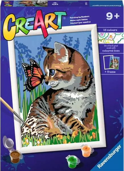 Ravensburger CreArt Peinture Par Numéros – Lago Maggiore – À Partir De 14 Ans – Kit Complet Avec Acryliques, Pinceau, Toile 30 Cm – Détente Garantie