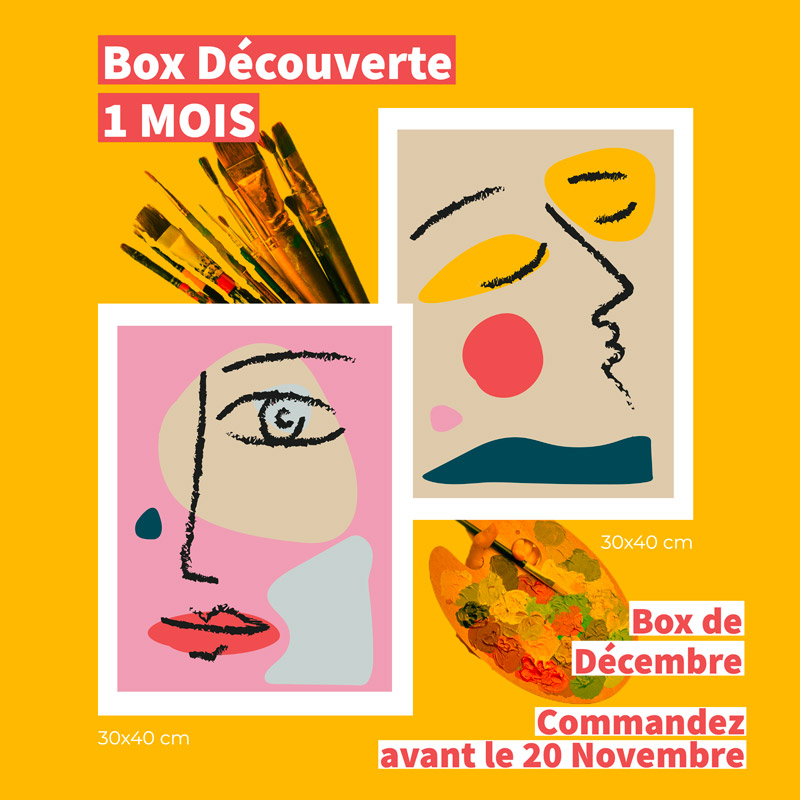Box Dcouverte 1 Mois Dcembre 2022 Cubisme