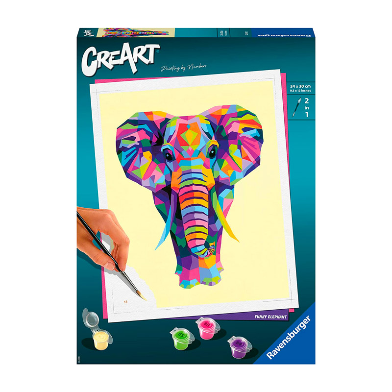 Peinture par numéros pour adultes Ravensburger CreArt Renard Pixie Cold  collection - Peinture enfant - Achat & prix