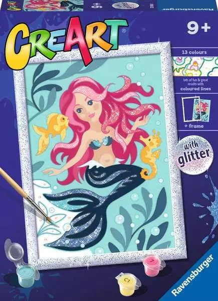 Ravensburger Creart - Sirene Enchantee 24X18Cm