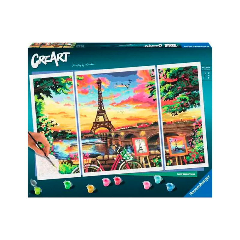 Ravensburger Creart - Triptyque Romance Parisienne