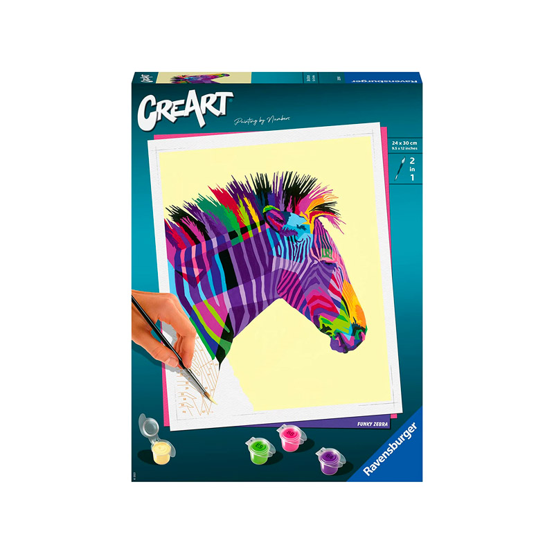 Peinture par numéros pour adultes Ravensburger CreArt Renard Pixie Cold  collection - Peinture enfant - Achat & prix