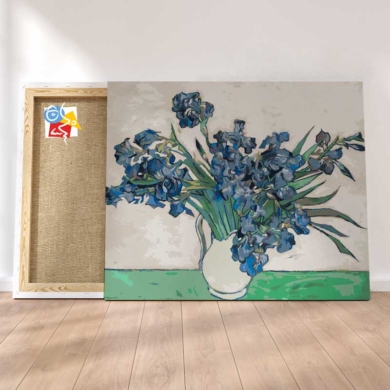 Iris 1890 (Vase Blanc )