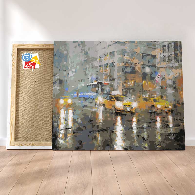 Pluie Orange  Manhattan