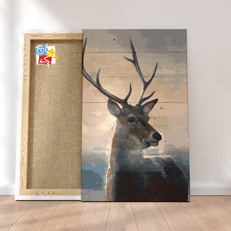Cerf Dans L'Aurore