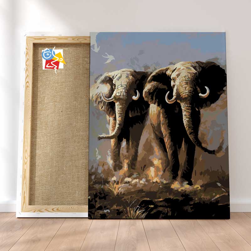 ELEPHANTS EN CAVALE