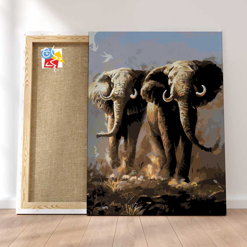 Elephants En Cavale