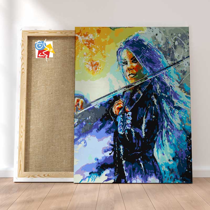 La Violoniste Bleue