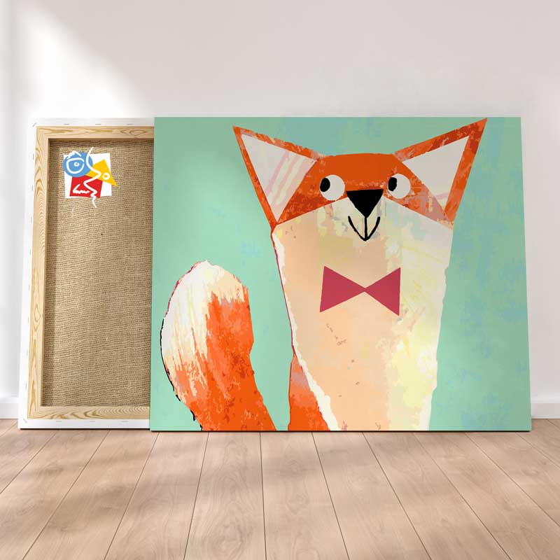 Petit Renard Au Noeud Papillon